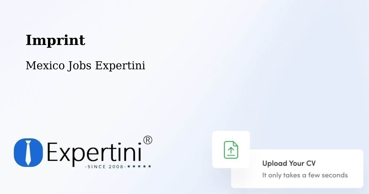 Imprint – La Ribera - Mexico Jobs Expertini